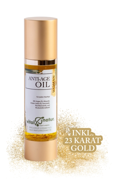 Monte Anti Aging Oil incl. 23 carat gold